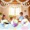 3 Pieces 49 ft Easter Tinsel Garland Decorations Pastel Pink Blue Yellow Metallic Festooning Garland Glittering Sparkling for Easter Party Spring Festival Indoor Outdoor Hanging Decor Holiday